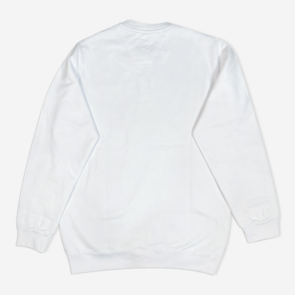 white simple round neck long sleeve men POLO sweatshirt 133092-2 (3)