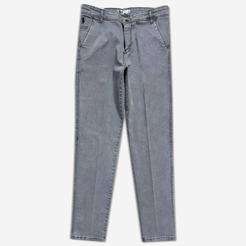 1110101-16-Men's leggings - classic - cross pocket - high crotch - elephant (1) شلوار لی کلاسیک جیب کراس فاق بلند (زیپ دار) دوخت جین ایران رنگ فیلی 1110167-6 نمای جلو