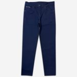 شلوار جین کلاسیک wrangler فاق بلند زیپ دار آبی نفتی 1110151-5 نمای جلو