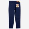 شلوار جین کلاسیک wrangler فاق بلند زیپ دار آبی نفتی 1110151-5 نمای پشت