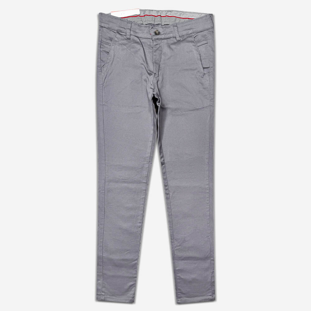 113049-2-Linen pants - straight - diagonal - men's - sports - gray (1) شلوار کتان راسته مورب ( کجراه ) مردانه فاق دکمه ای طوسی 113049-2 نمای روبه رو