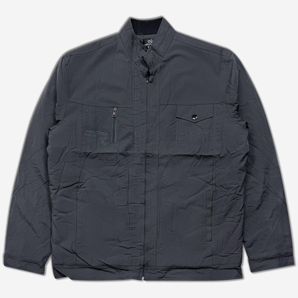 120148-1-Jacket - large size - linen - fur - men's - gray (1) کاپشن سایز بزرگ کتان داخل خز دار مناسب افراد سایز بزرگ طوسی 120148-1 نمای جلو