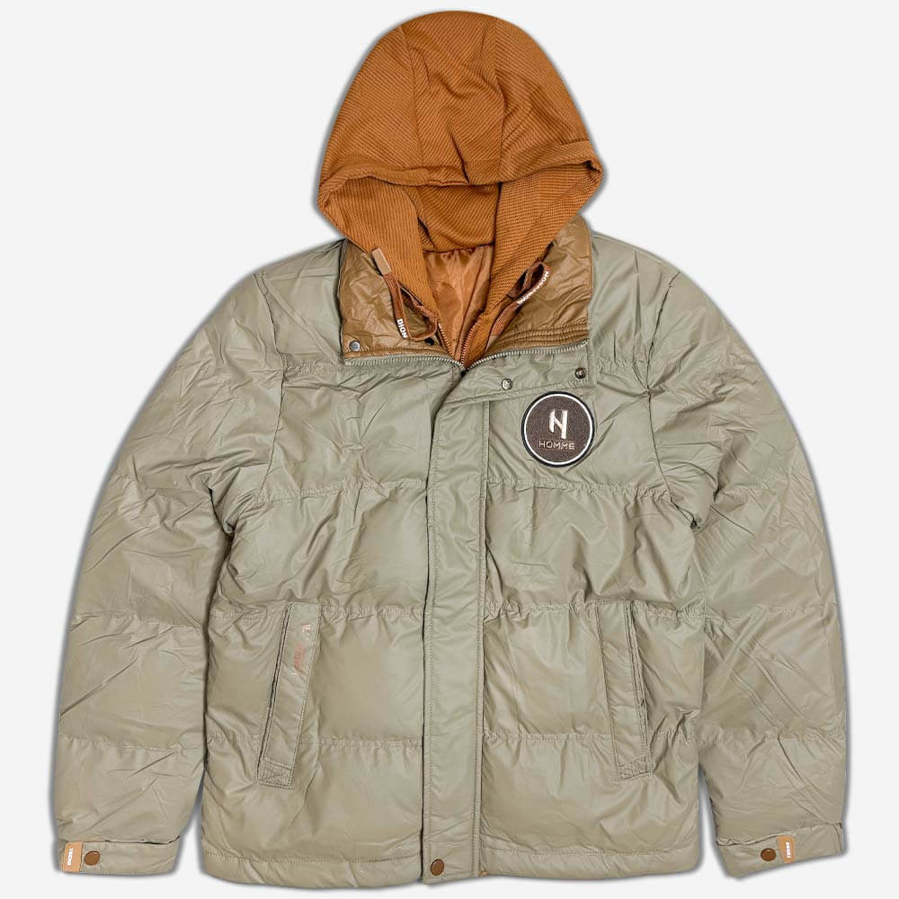 120157-2-Wind jacket - men's - DJ - pilot - cream (1) کاپشن بادی DJ مردانه سبک خلبانی دو زیب کلاه دار کرمی 120157-1 نمای روبه رو