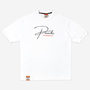 تیشرت دراپ شولدر یا تیشرت باکسی قواره آزاد و سرشانه افتاده سفید 1220190-8 نمای جلو