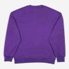 بلوز دورس اورسایز سه نخ طرح machinist بنفش 133096 نمای پشت