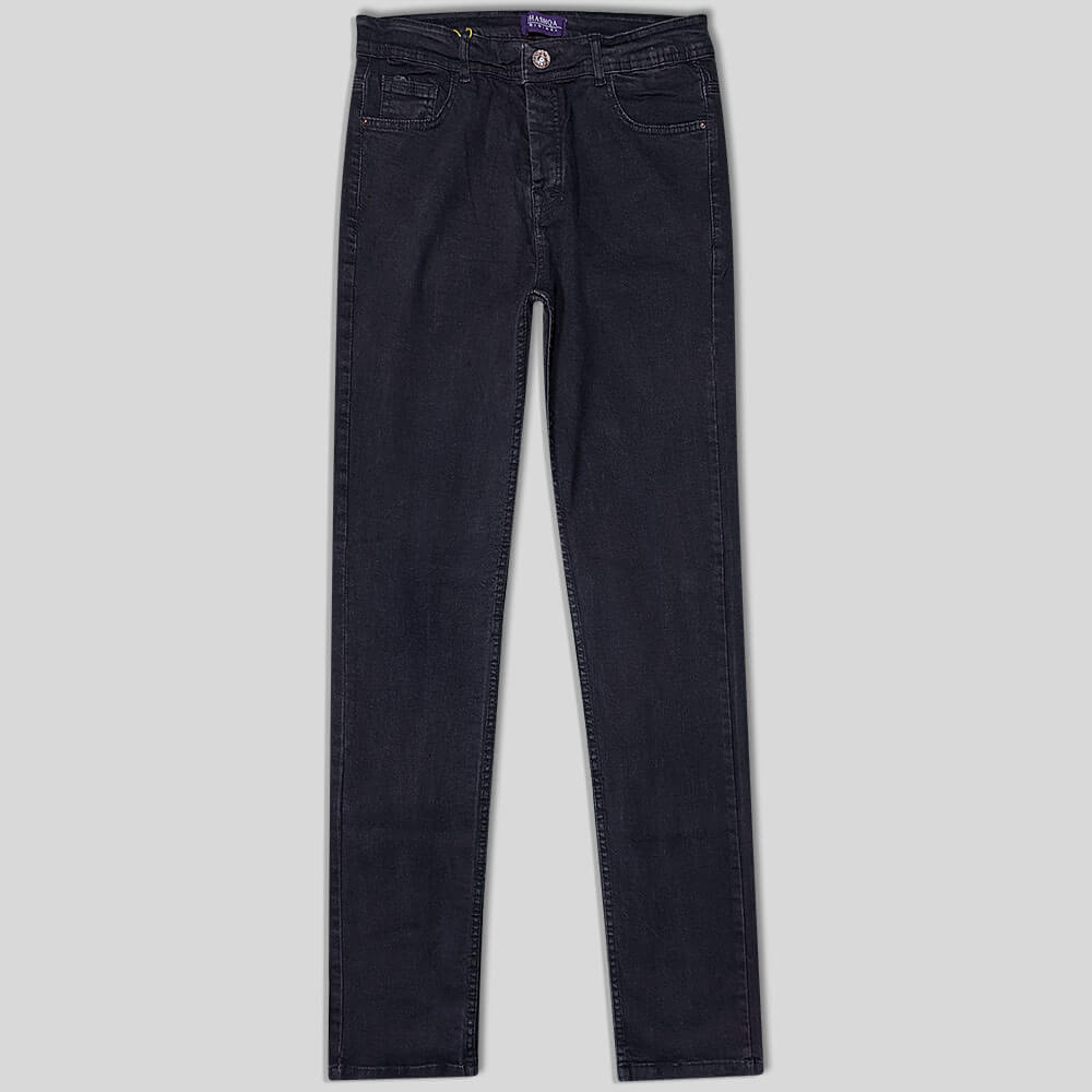 smoky-120-cm-simple-straight-men-jeans-111055-14-3 شلوار جین قد 120 مردانه برش راسته دودی 1110147-4 نمای جلو