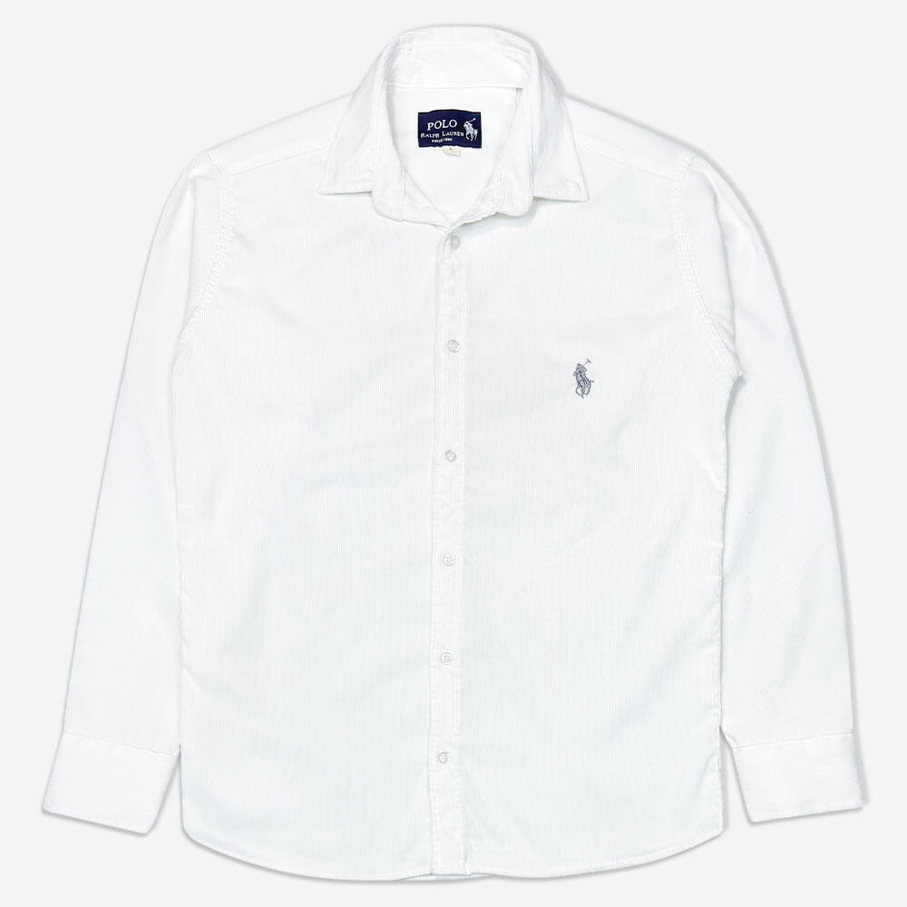 white-long-sleeve-corduroy-mens-shirt-1240117-13 پیراهن مخمل کبریتی مردانه سفید 1240304-6 نمای جلو