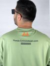 تیشرت دراپ شولدر PANDA1919 سبز 1220190-17 - Image 4