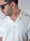 تیشرت یقه انگلیسی بیسکویتی 1220231-1 نمای نزدیک